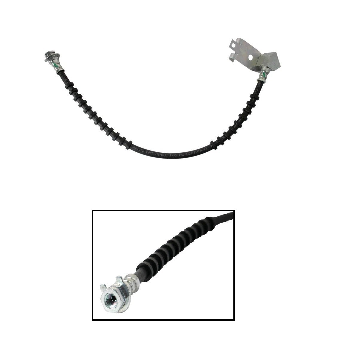 Rear Center Brake Hose Fits 1989-2009 Ford 1991-2009 Mazda