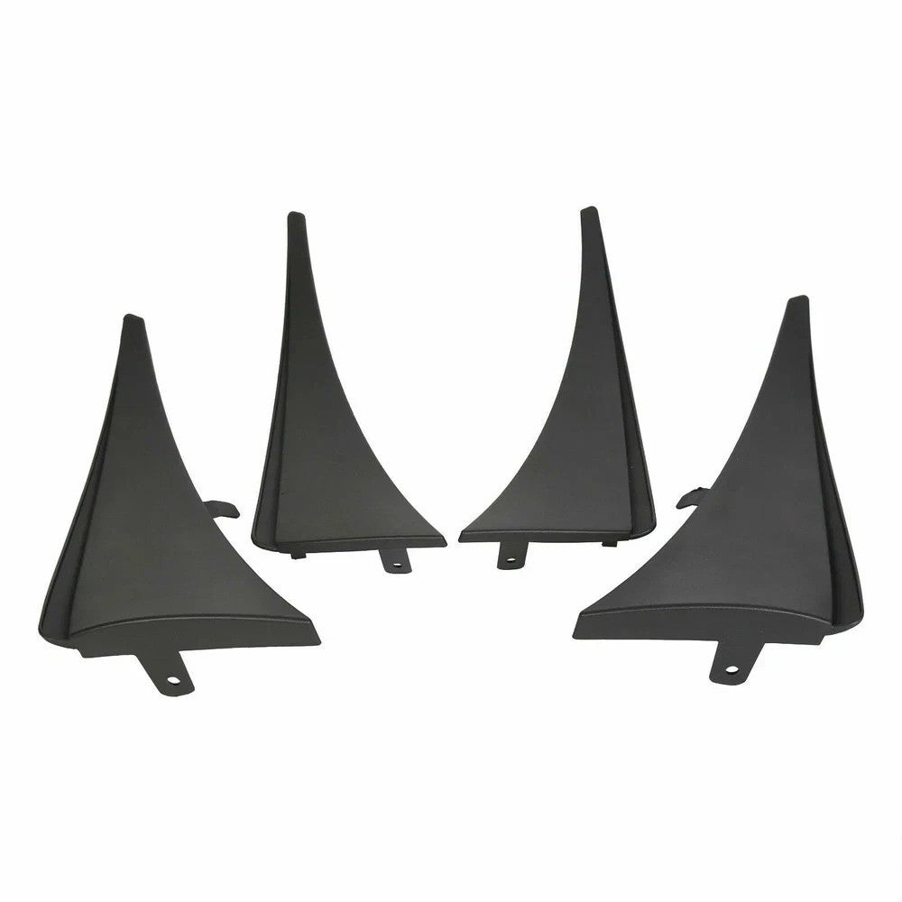 4Pcs Front Rear Splash Mud Guards Flap For Chevy C7 Corvette Stingray Z06 14-19