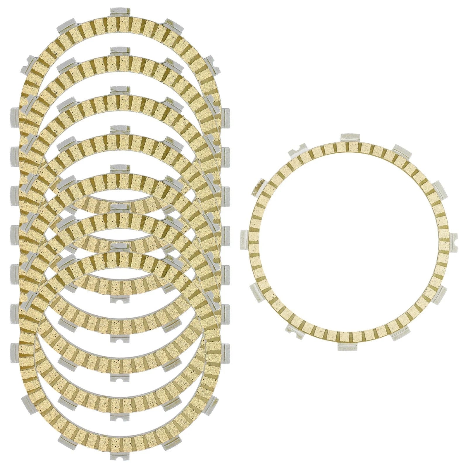 Clutch Friction Plates for Polaris Predator 500 2003 2004 2005 2006 2007