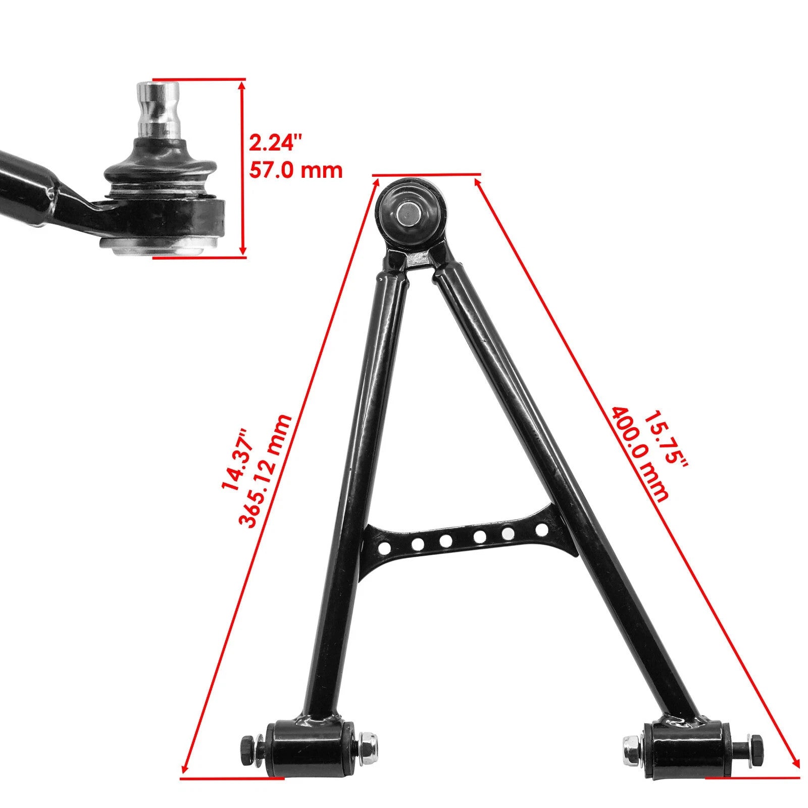 Front Lower Right And Left A-Arms for Yamaha Grizzly 660 YFM660F 4X4 2003-2008