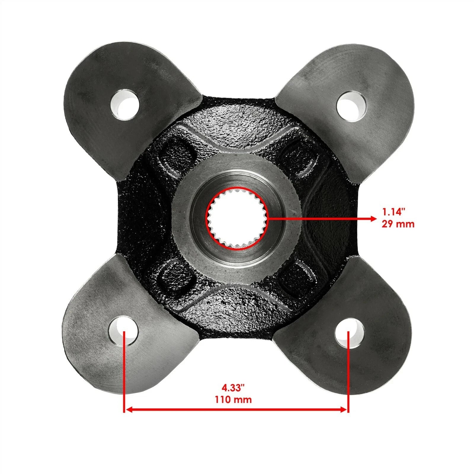 Front Rear Wheel Hub for Polaris 5141353-067 Left Right Wheel Hub