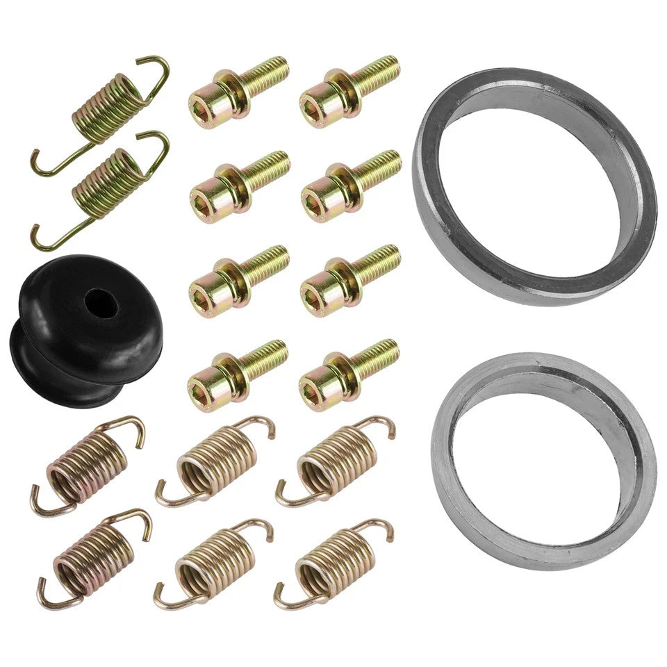 Exhaust Muffler Silencer Kit for Polaris 600 Rush Switchback Rmk Indy 2012-2020