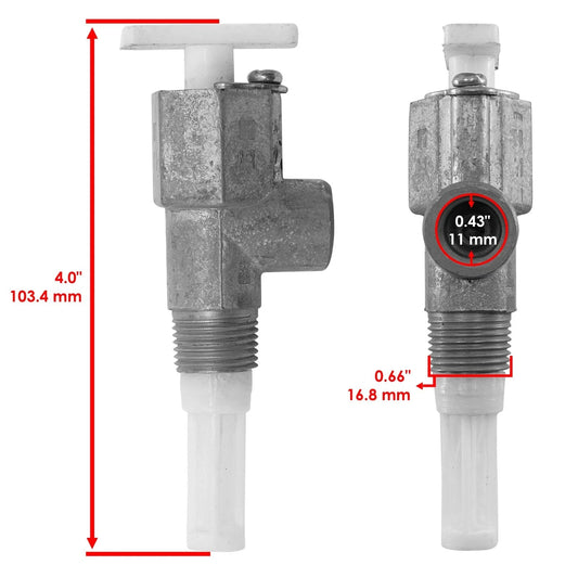 Caltric Fuel Tap Shutoff For Massey Ferguson 135UK 231 231S 241 240 250 261 20D 