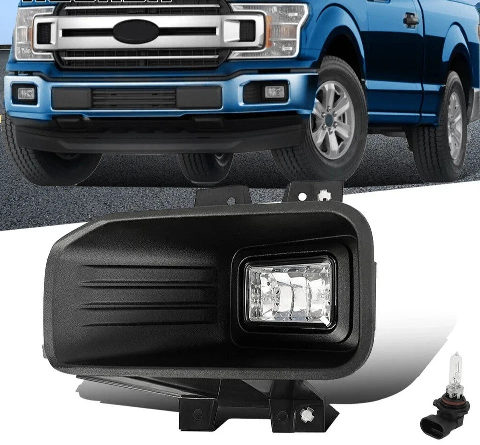 HECASA For Ford F150 F-150 2018 2019 2020  Fog Light Left Driver Side Halogen