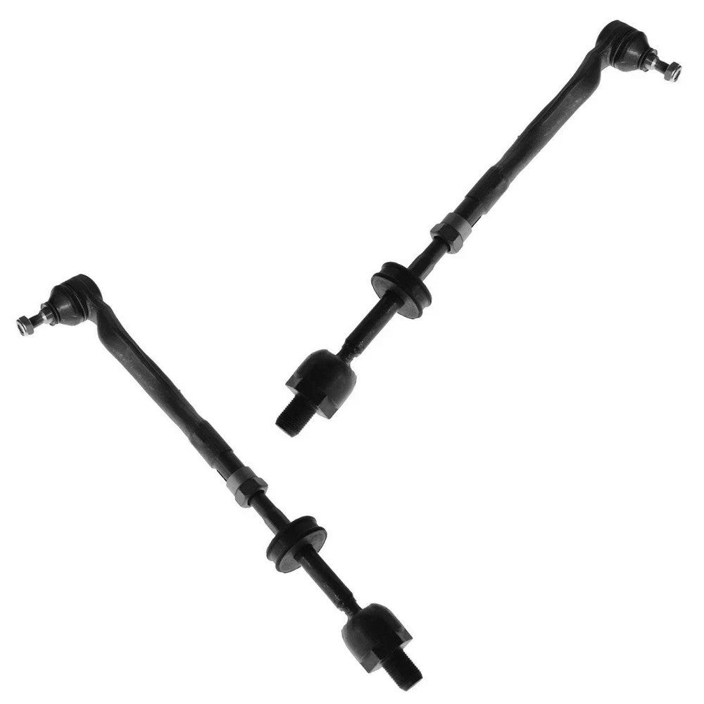 Front Inner/Outer Tie Rod End Assembly Pair Set for BMW E36