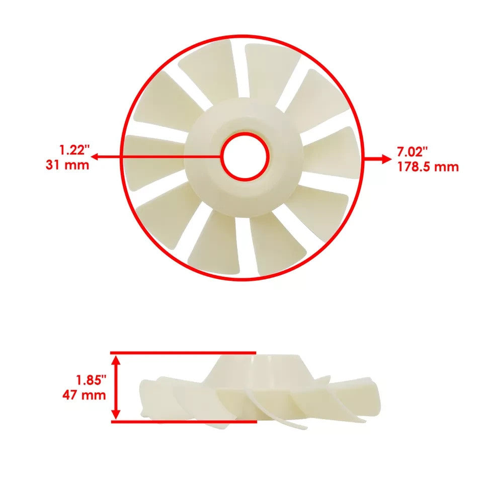731-06098 Hydro Fan For Cub Cadet LGT 1050 1054 LGTX 1050 1054 Lawn tractor
