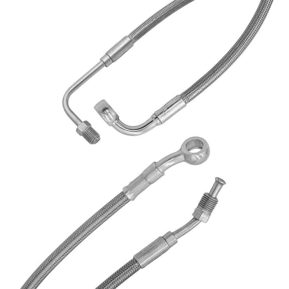 Rear Left & Right Brake Line For Polaris RZR Trail S 1000 16-21 / S4 1000 19-21