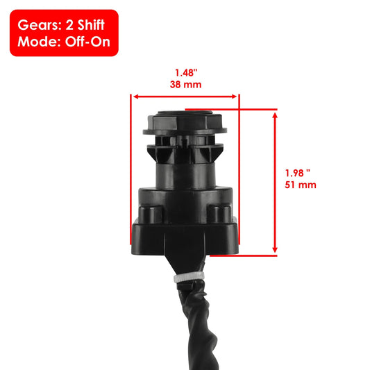 Ignition Key Switch for Polaris Sportsman 500 Rse 1999 Atv / 4110209