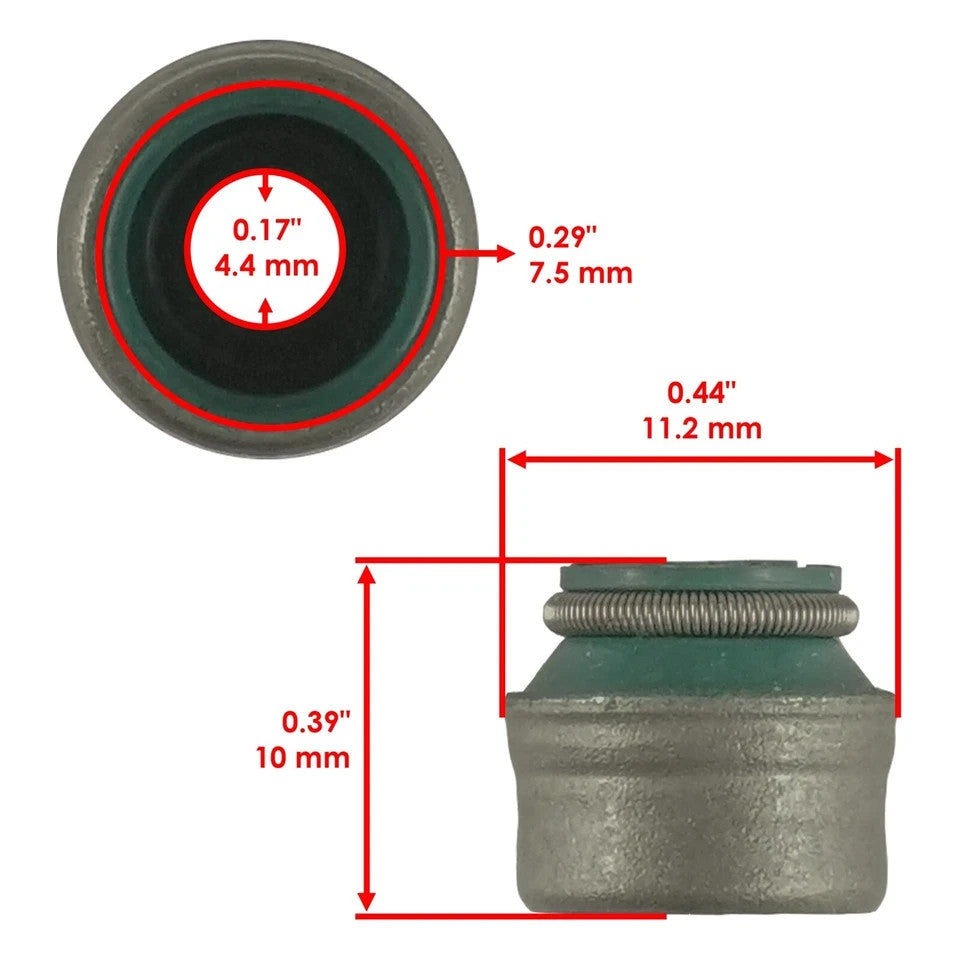 2xIntake Valve Kit for Can-Am CanAm Bombardier Outlander 650 2006-2016 2018-2022