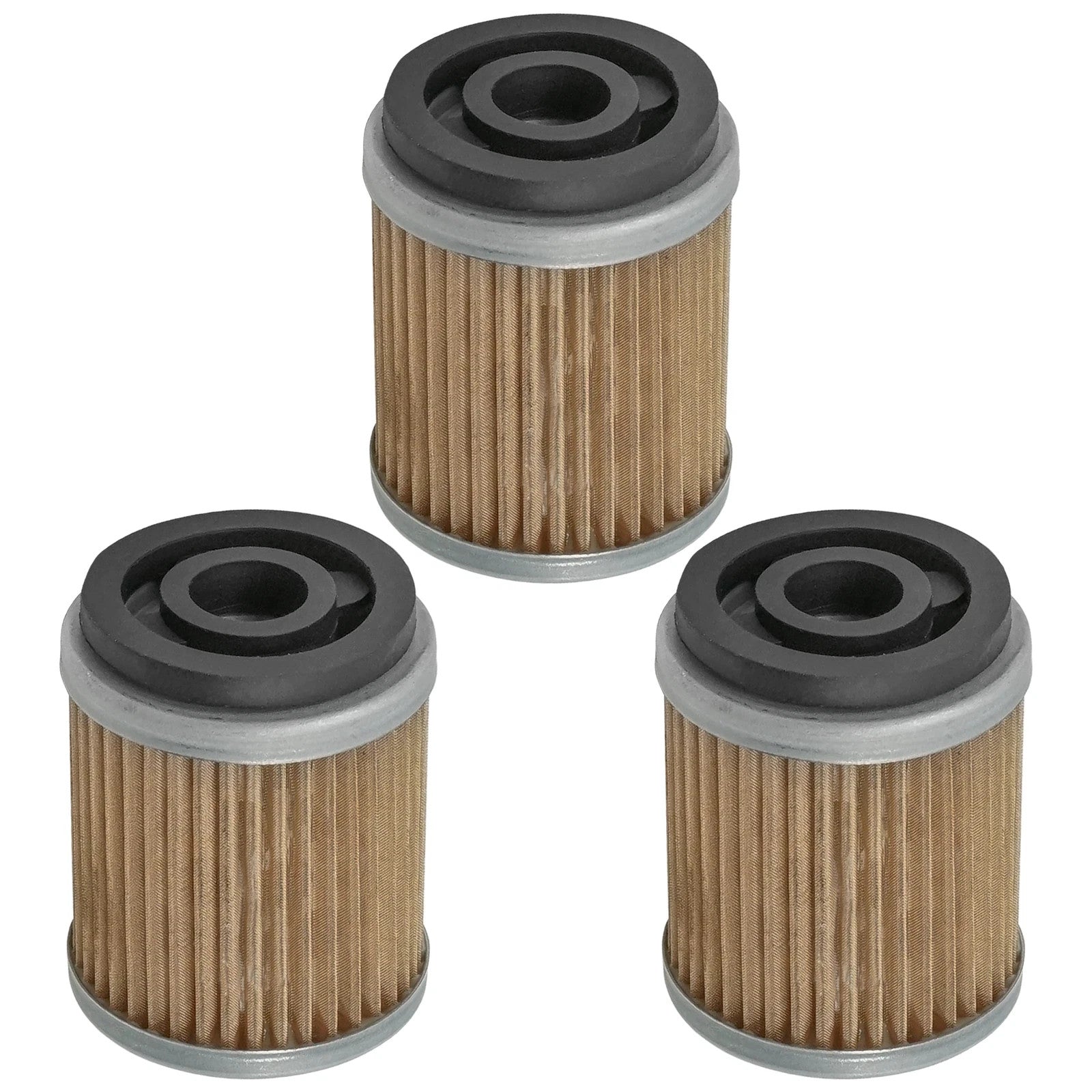 for Yamaha 200 YTM200 Ytm-200 225 YTM225 Ytm-225 1983-1986 3-Pack Oil Filters