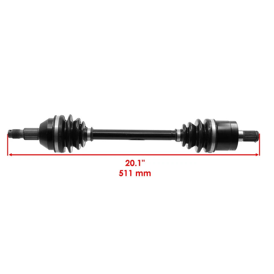 Front Rear Left Right Axles for Can-Am Outlander Max 400 4X4 HO 2008-2015