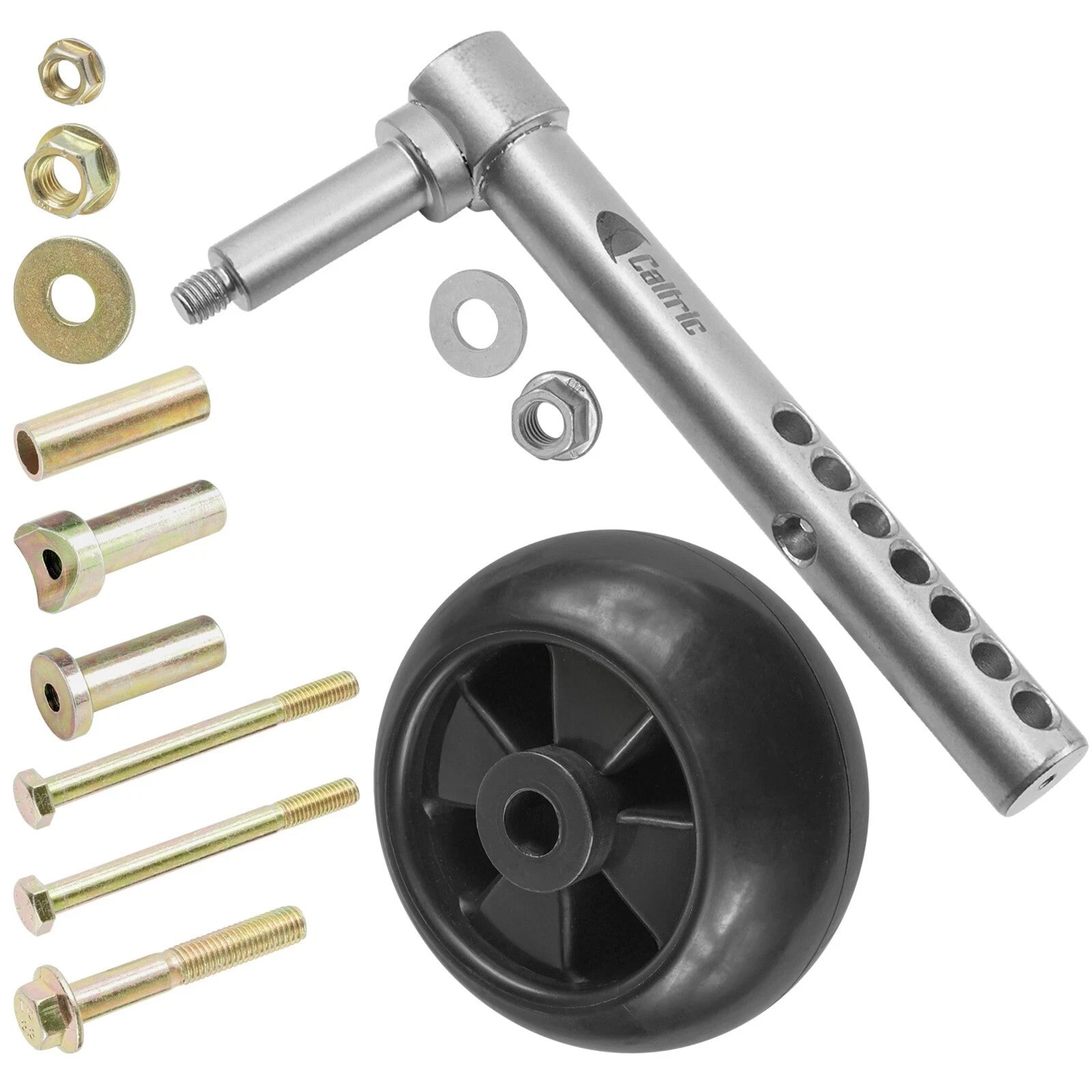 Deck Wheel w/Arm for John Deere GX255 GX335 GX345 GX355 FH601V 54" Front Right