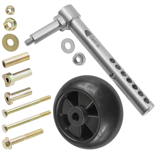 Deck Wheel w/Arm for John Deere GX255 GX335 GX345 GX355 FH601V 54" Front Right