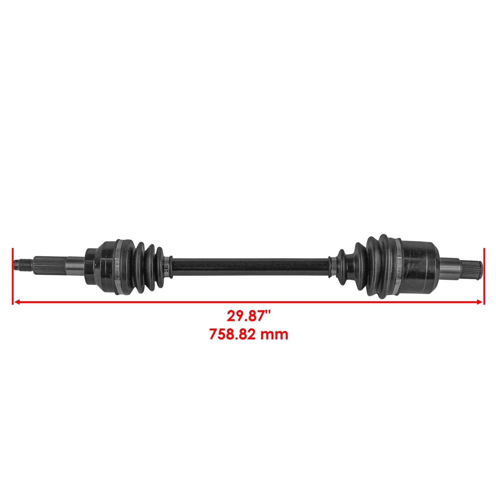 Rear Left & Right CV Joint Axle For Kawasaki Mule PROFXT KAF820 2015-2020