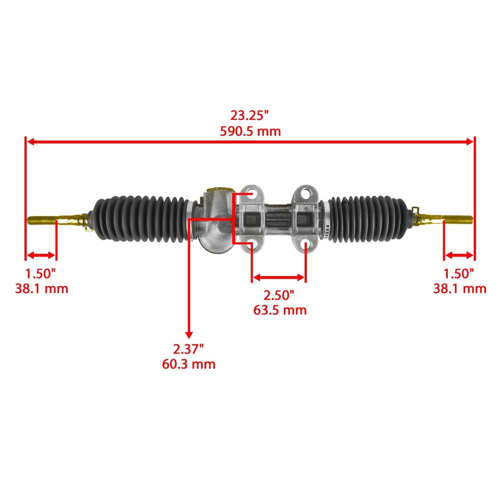 Rack Pinion Steering Gear Box For Yamaha JW1-F3400-00 JW1-F3400-01