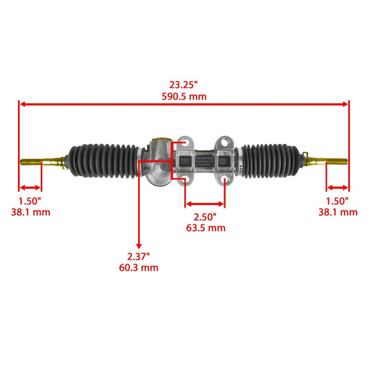 Rack Pinion Steering Gear Box For Yamaha JW1-F3400-00 JW1-F3400-01