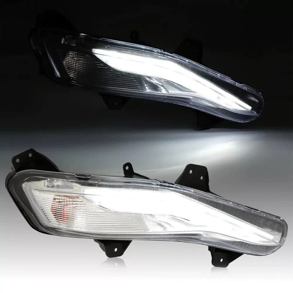 For 19-23 22 Chevy Malibu Fog Light Signal Light w/LED DRL Lamp Passenger Side