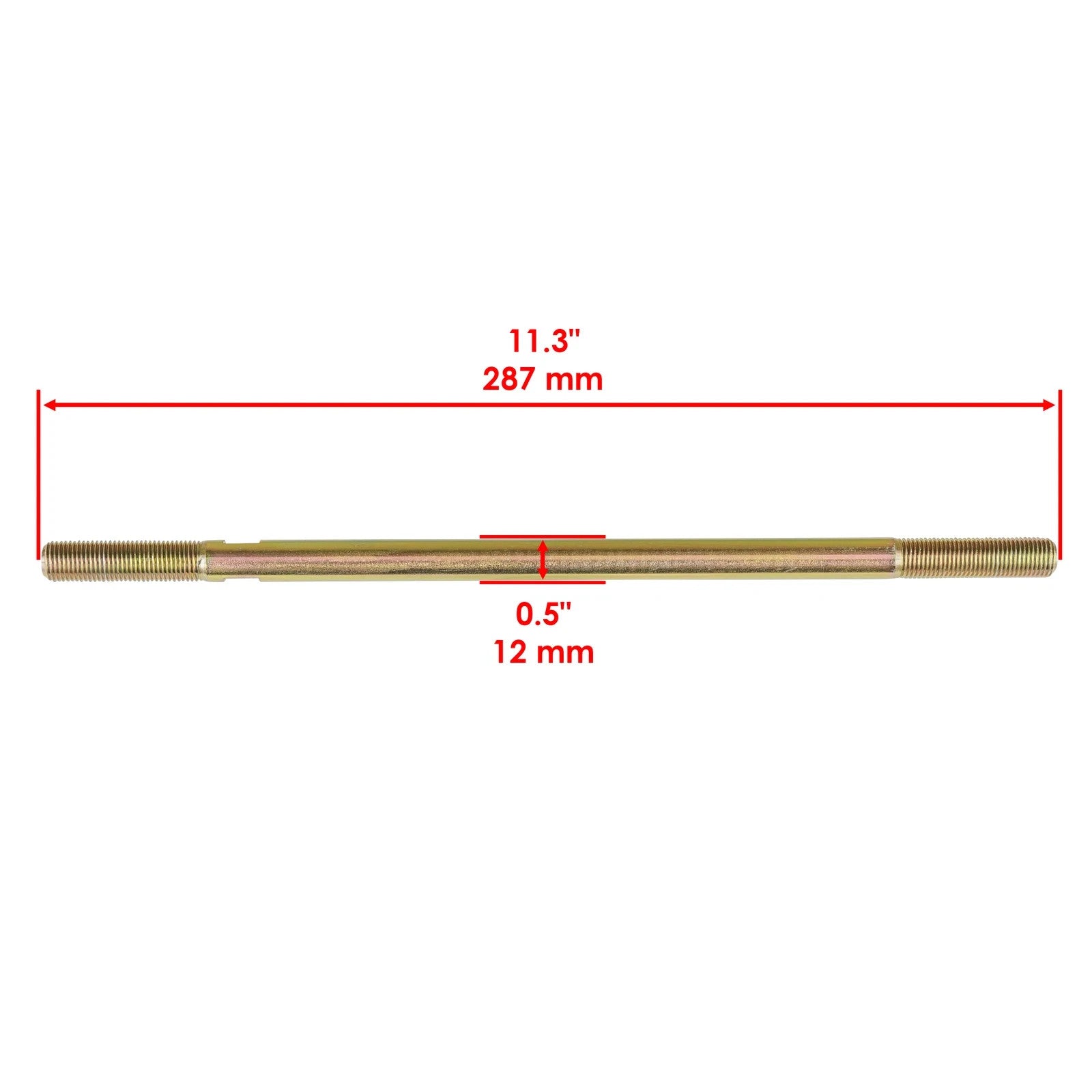 Caltric Left or Right Tie Rod For Yamaha Kodiak 450 YFM450 4x4 2003 2004-2006