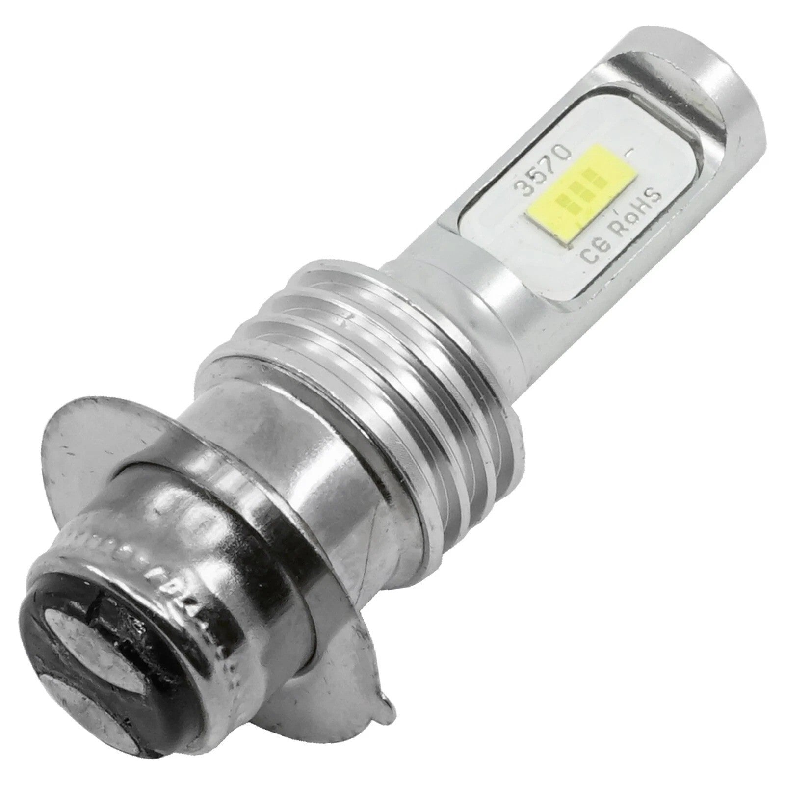 Caltric LED Headlight Bulb For Kawasaki KDX200 KDX250 1990-2006 Motorcycle