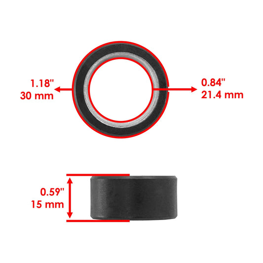 Caltric Primary Clutch Roller Weights for Yamaha Grizzly 660 YFM660F 2002-2008
