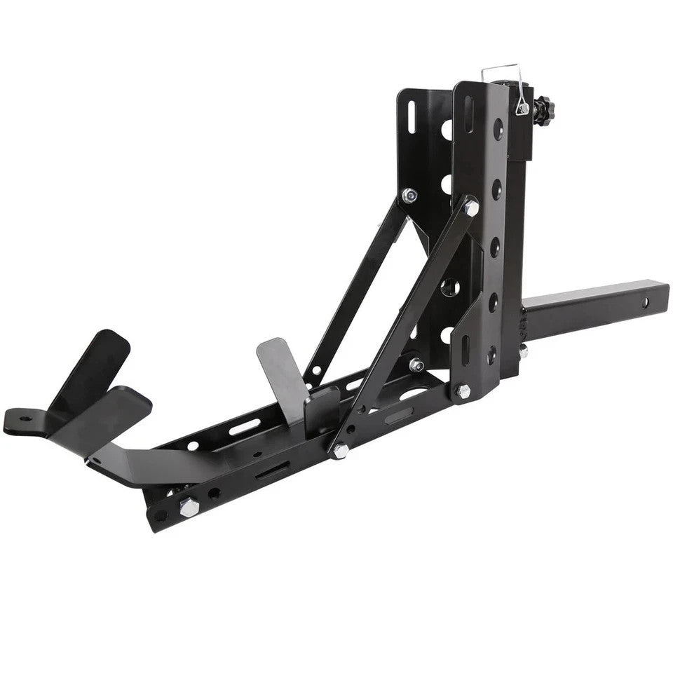 Portable Motorcycle Trailer Carrier Tow Dolly Hauler Rack Hitch Mount 800LBS