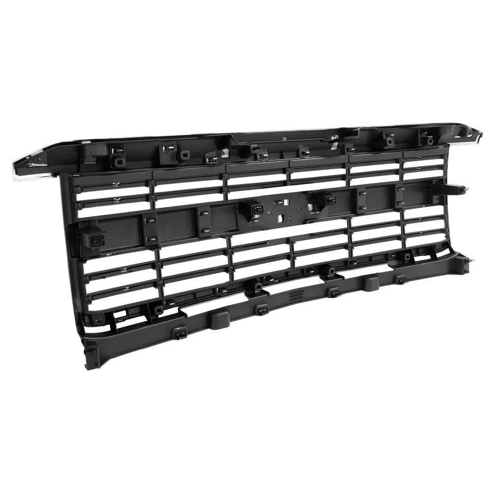 HECASA Chrome Grille Assembly For Chevy Silverado 2500 HD 3500 HD 15-19 23335298