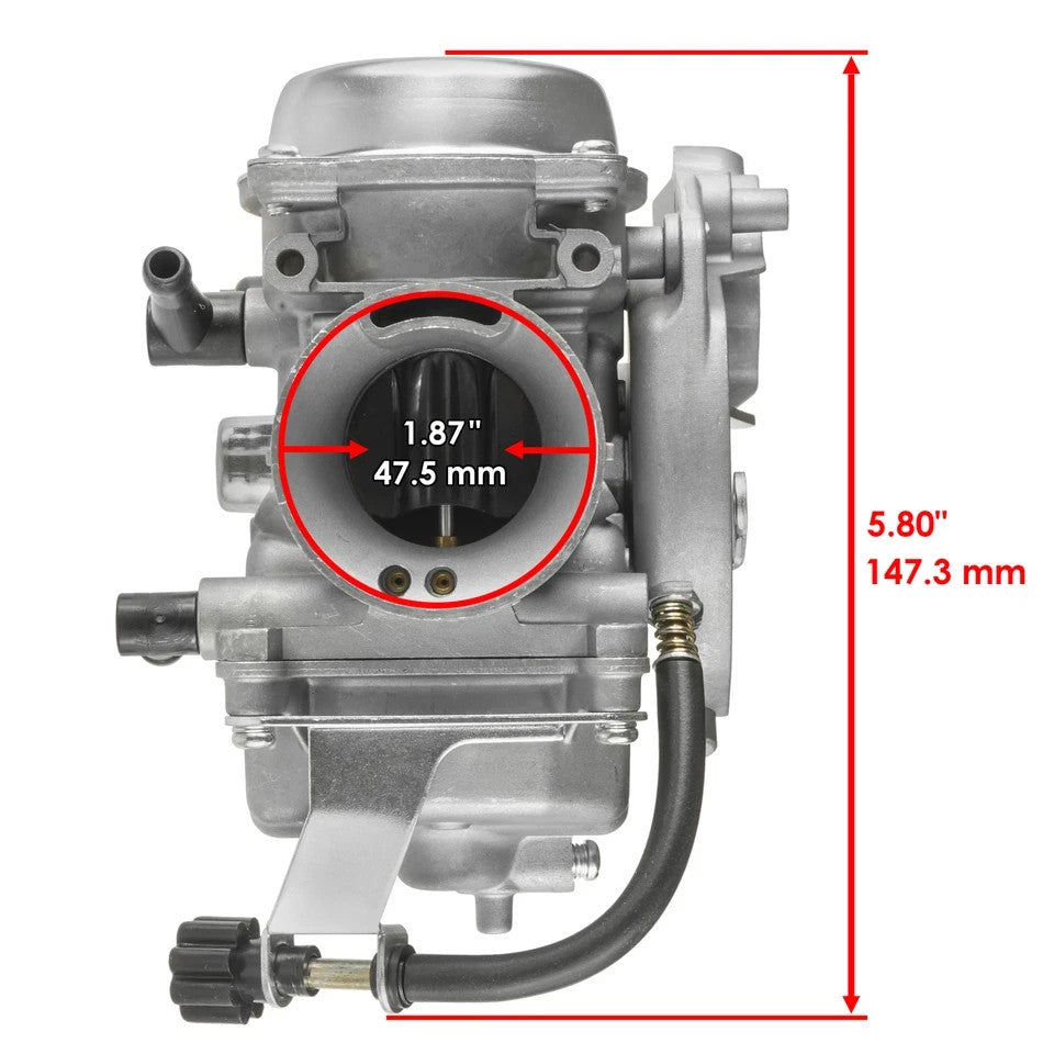 Caltric Carburetor For Kawasaki Lakota 300 KEF300A Kef 300A 1995-2000