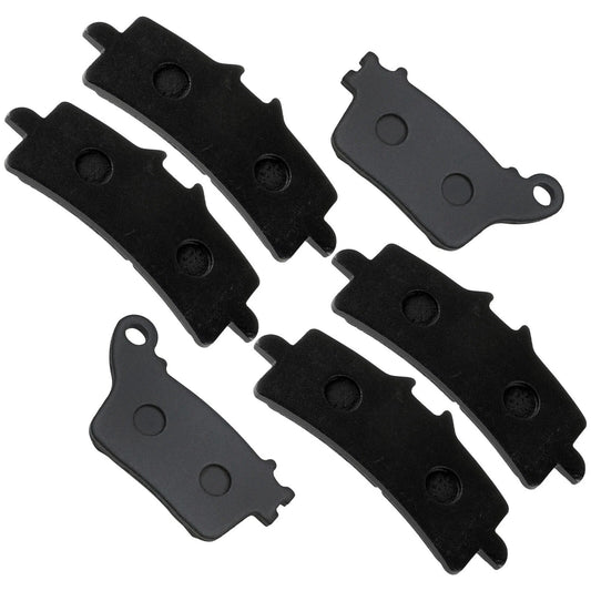 Caltric Front and Rear Brake Pads for Suzuki GSX-R600 GSXR600 GSX R600 2011-2026