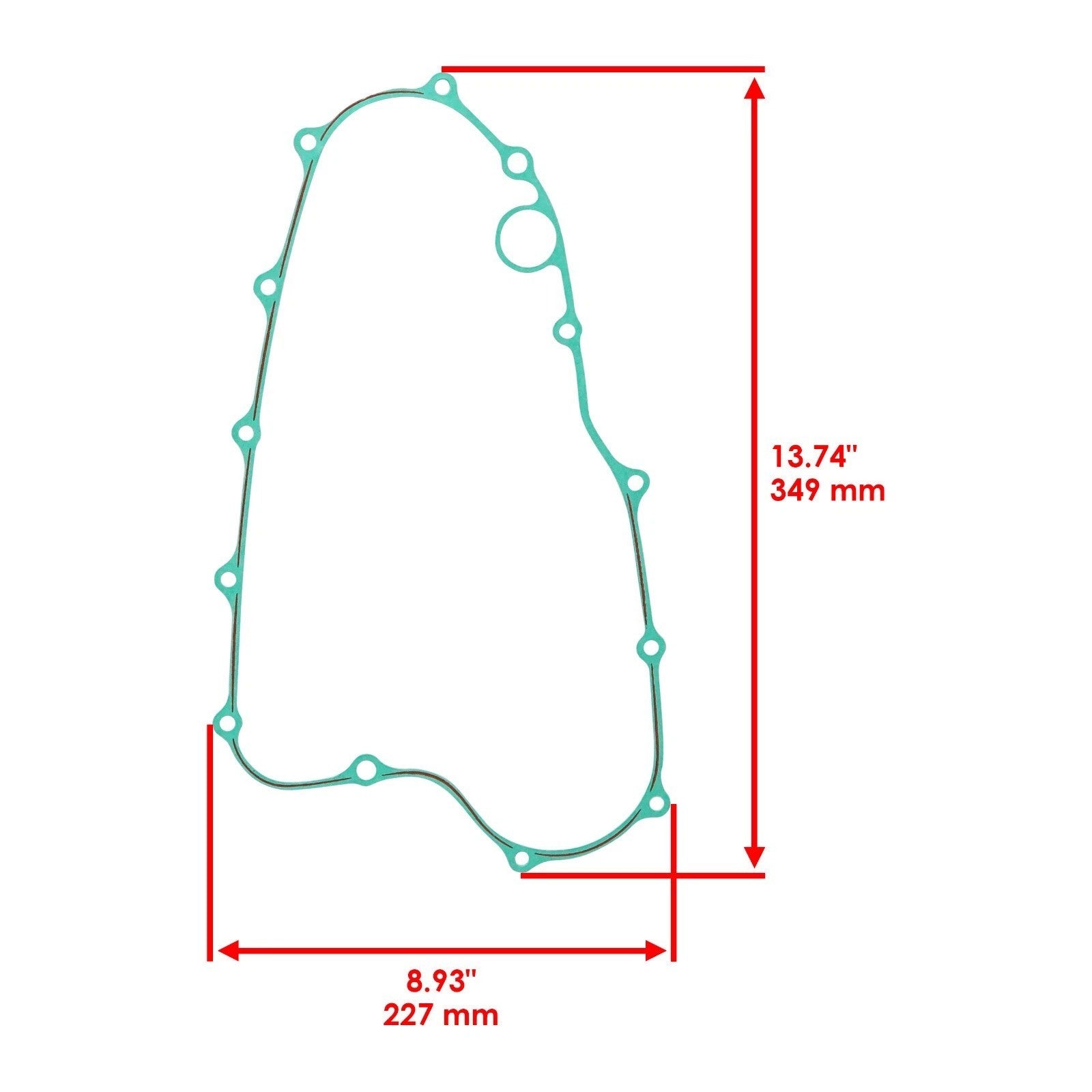 Clutch Cover Gasket for Honda CRF450R CRF 450R 2002-2008