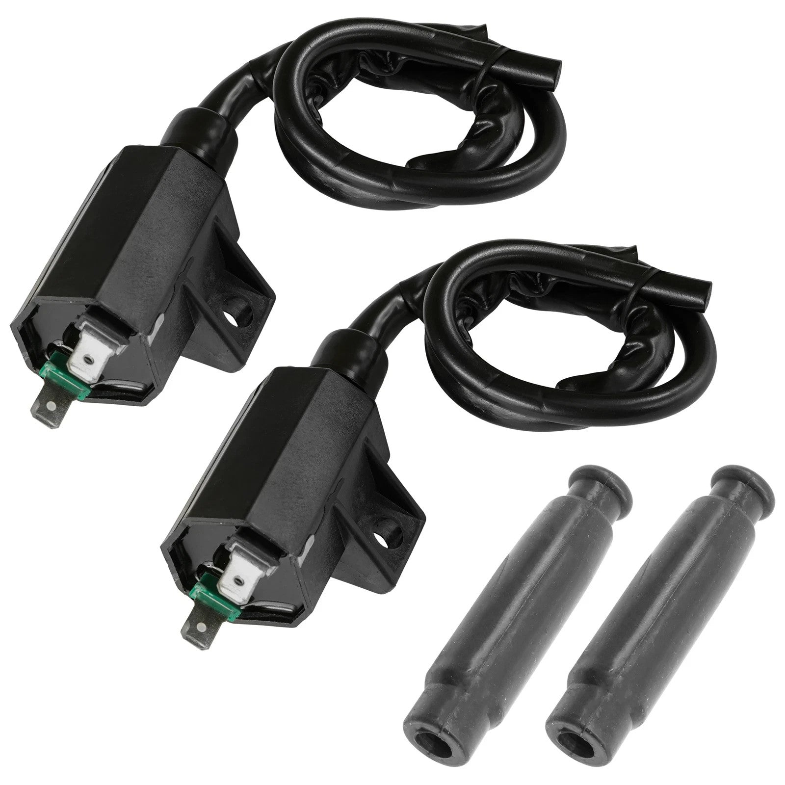 Caltric Ignition Coil w/Spark Plug Cap For Kawasaki Teryx 750 KRF750 4x4 2008