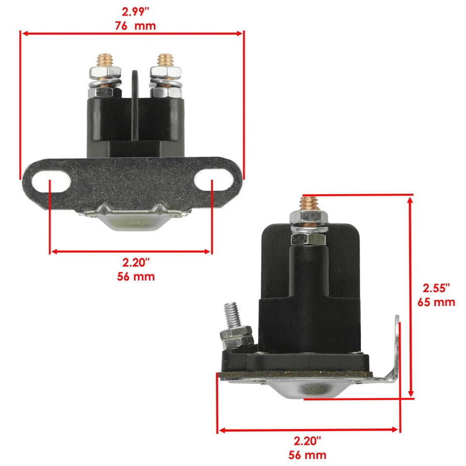 Starter & Relay Solenoid for Polaris Scrambler 500 4X4 2001 2002 2003 2004