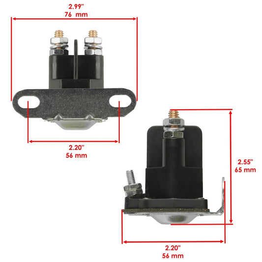 Starter & Relay Solenoid for Polaris Scrambler 500 4X4 2001 2002 2003 2004