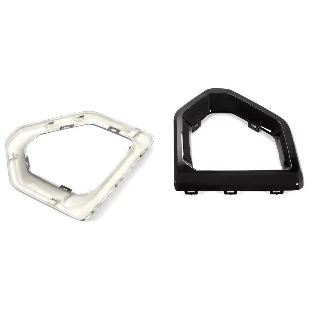 HECASA Pair Fog Light Bezel Cover For GMC Sierra 1500 Denali 2019-2022#84176752