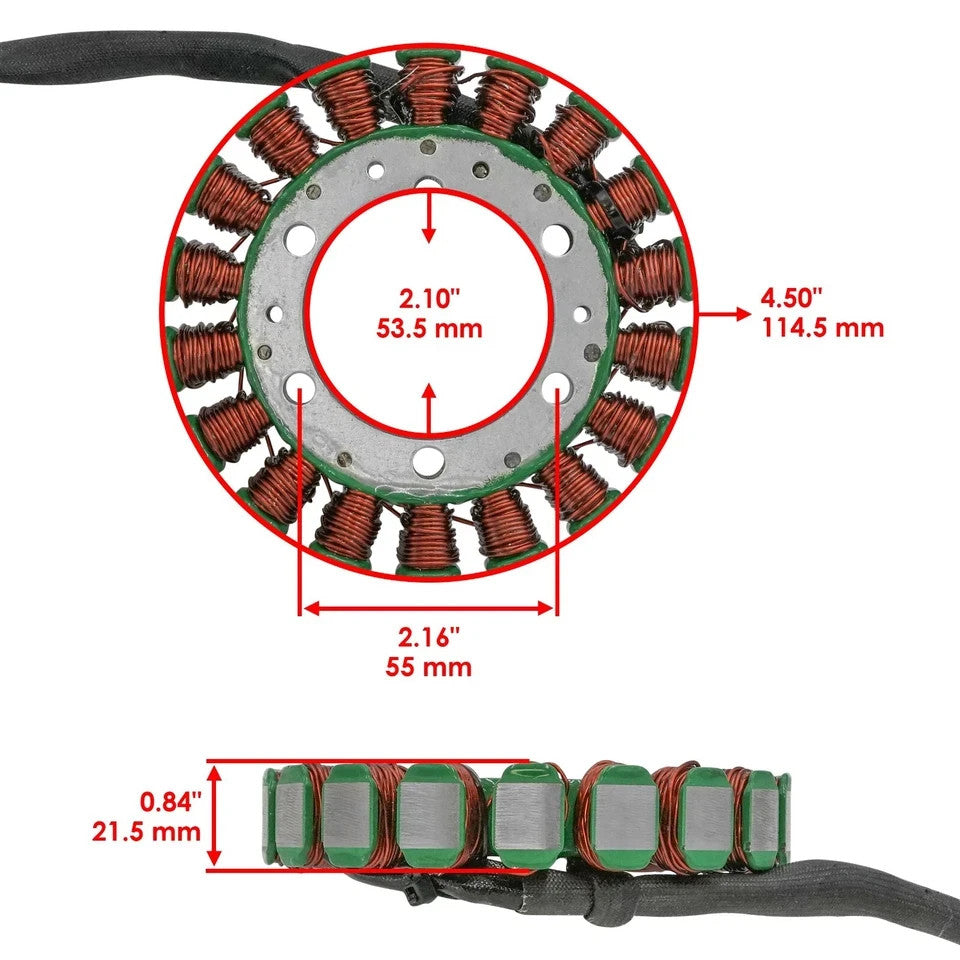Stator for Kawasaki Brute Force 750 4X4i KVF750 KVF 750 2005 2006 2007 Magneto