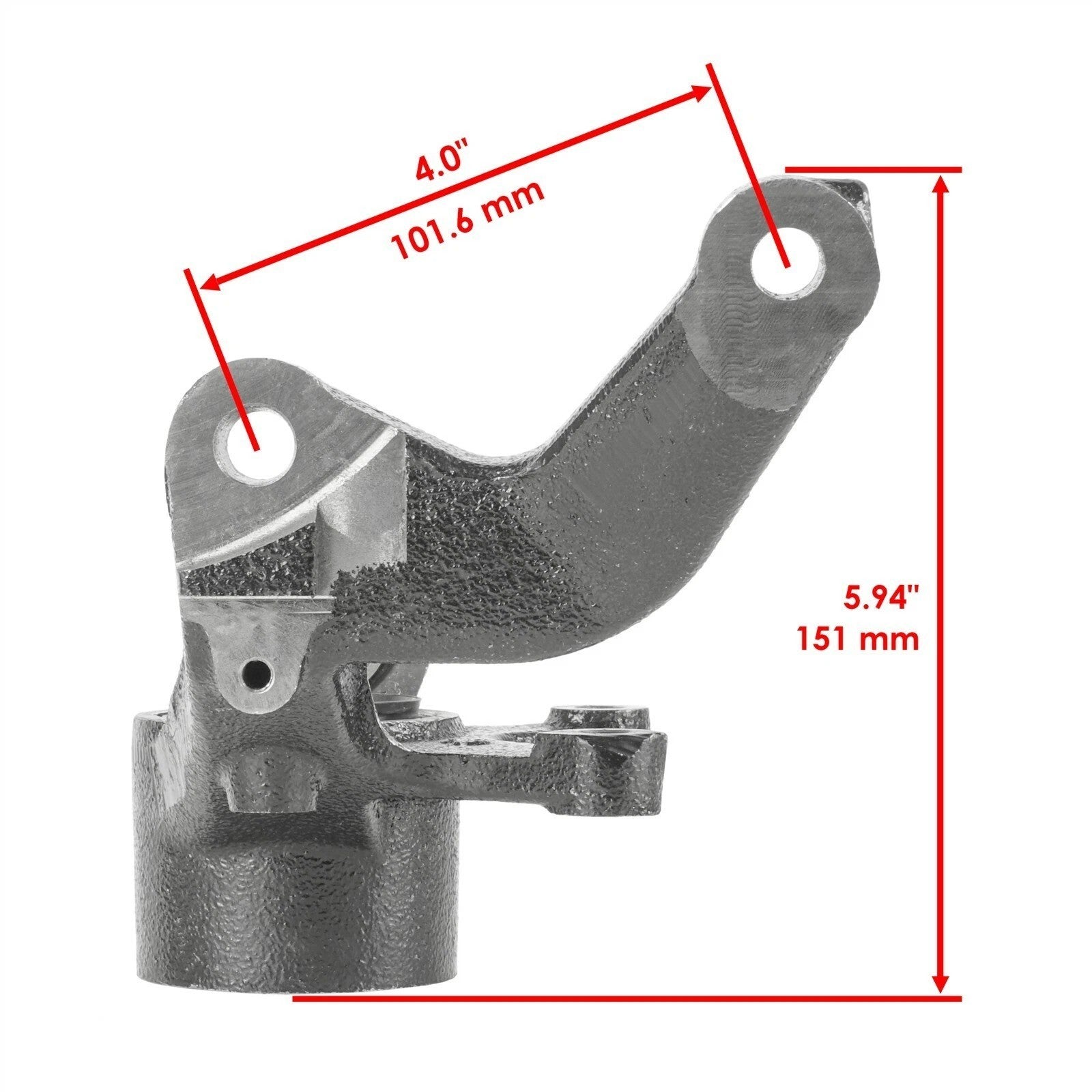 Front Left & Right Wheel Knuckle For Yamaha 5UG-F3501-12-00 5UG-F3502-12-00