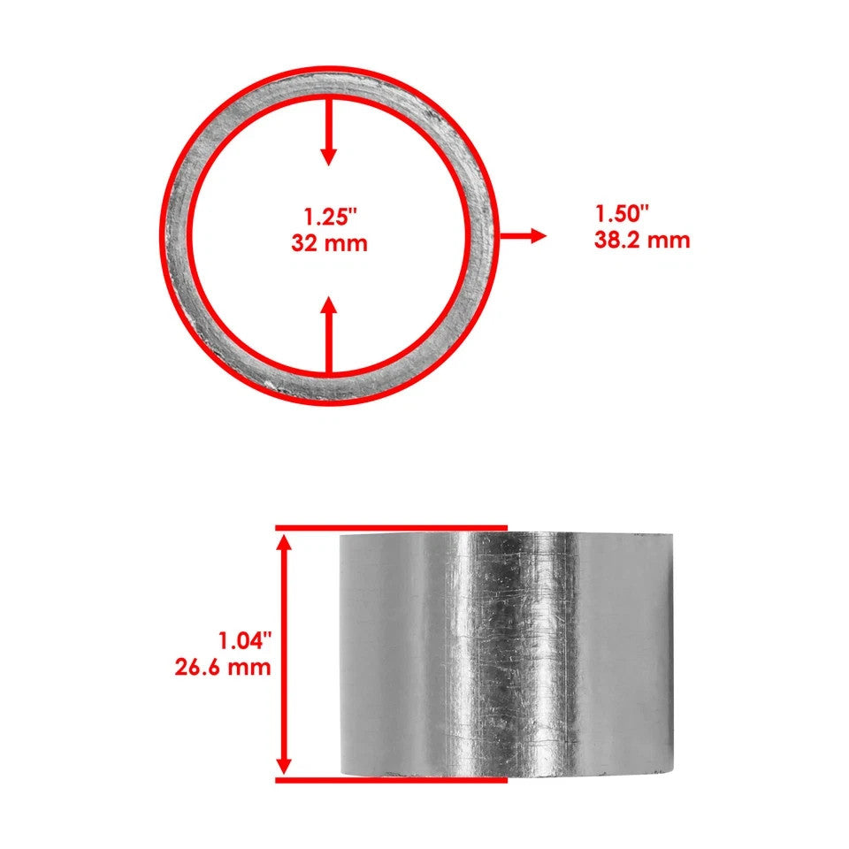 Exhaust Pipe Gasket for Kawasaki Bayou 220 KLF220A KLF 220 A 1988 1989 1990-2002