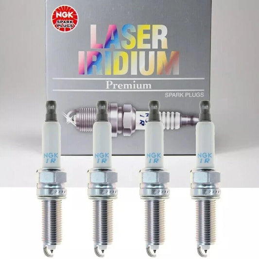 NGK Laser Iridium Spark Plug 4PCS for Elantra Sonata Tucson/ Optima Soul 1.6L L4