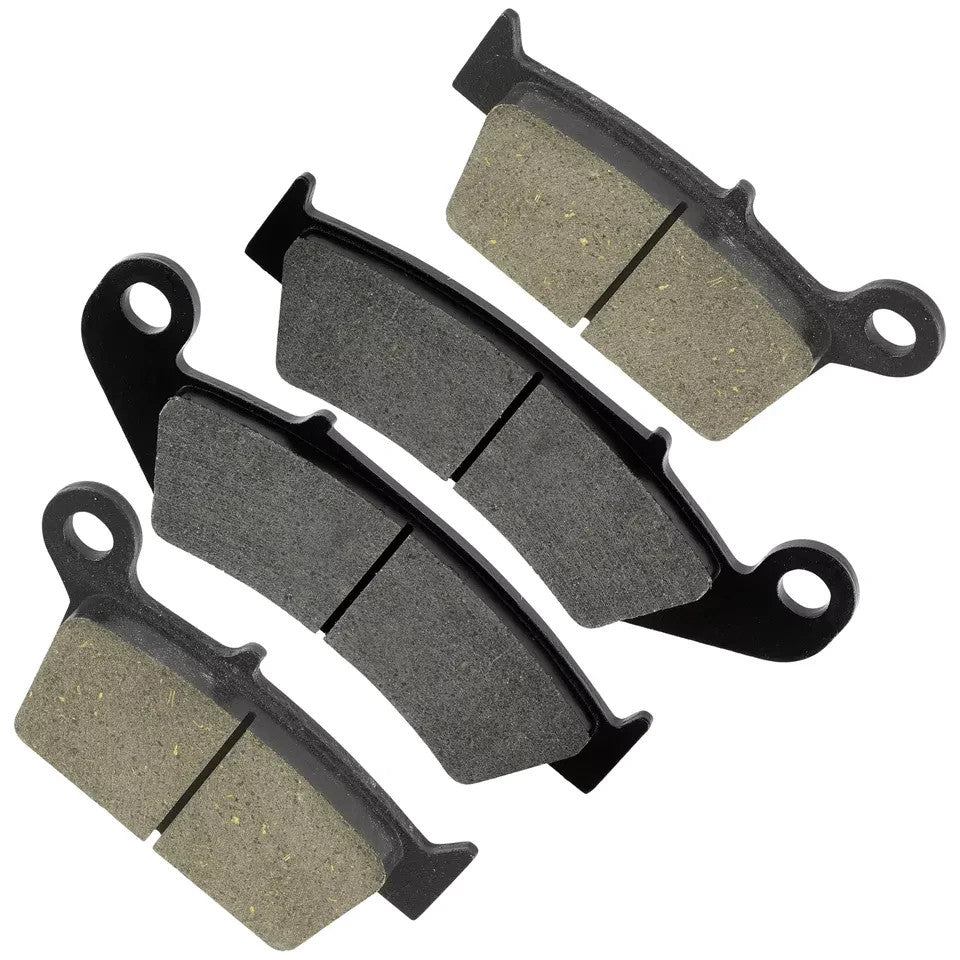 Front Rear Brake Pads for Honda CR125R 1987 1988 1989 1990 1991 1992
