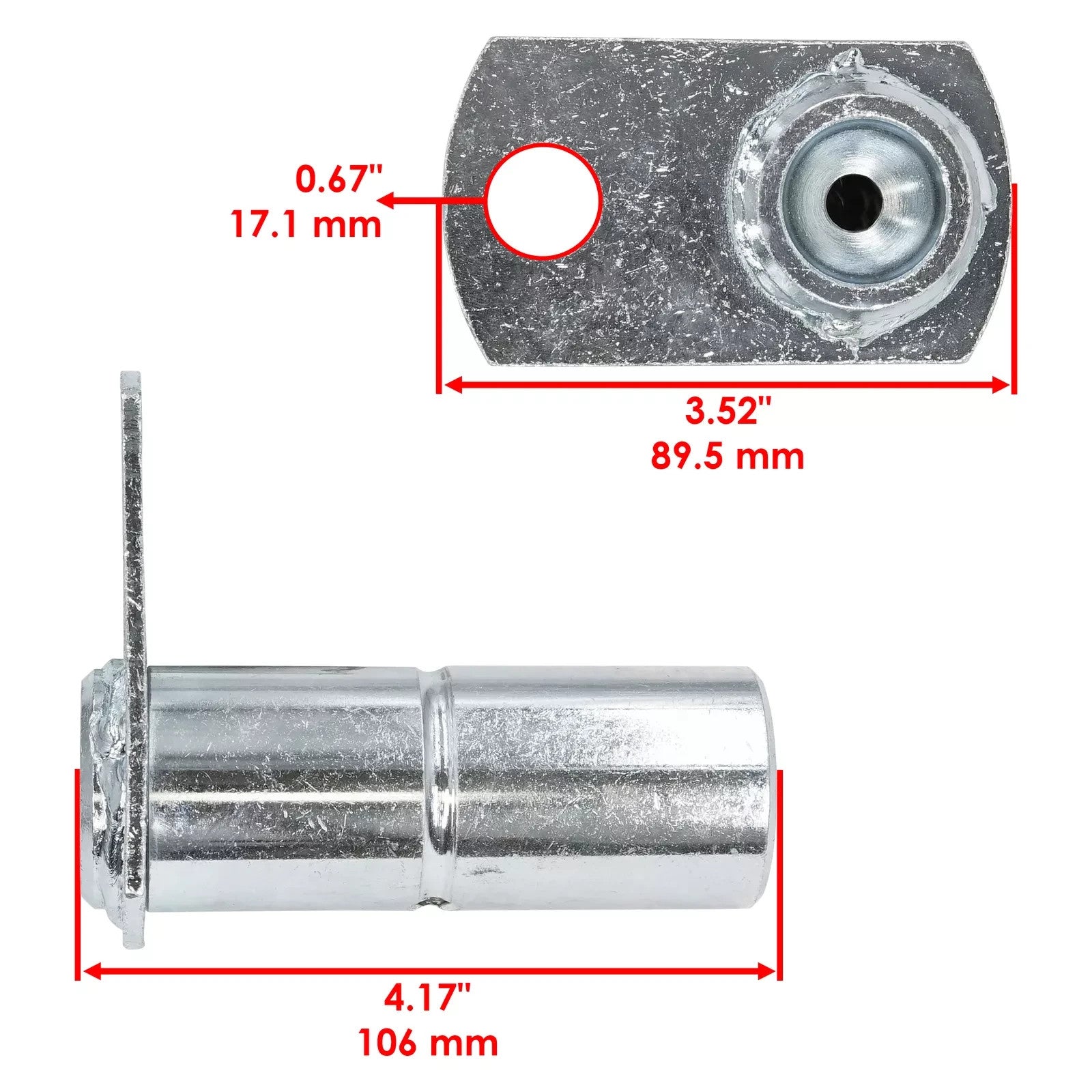 Lower Tilt Pin Quick Attach For New Holland LX665 L175 LX485 LS140 C190 L220
