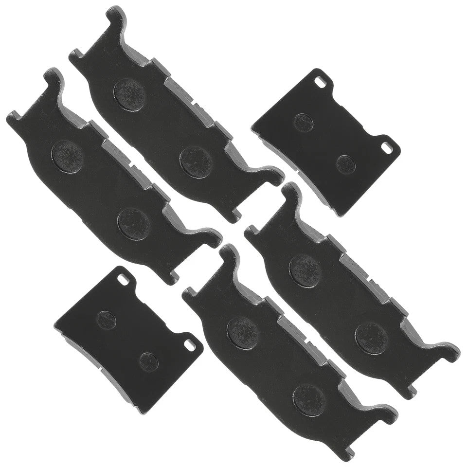 Front Rear Brake Pads for Yamaha XVS1100 V-Star 1100 Classic 2000-2009