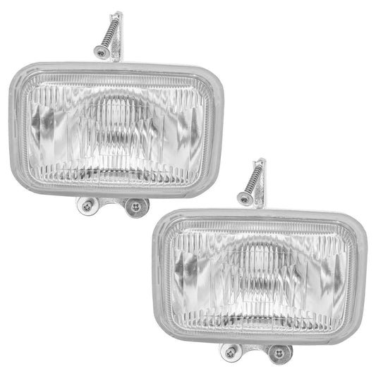 Caltric Headlights For Honda Fourtrax 300 TRX300FW 4X4 1990-2000 W/Bulb