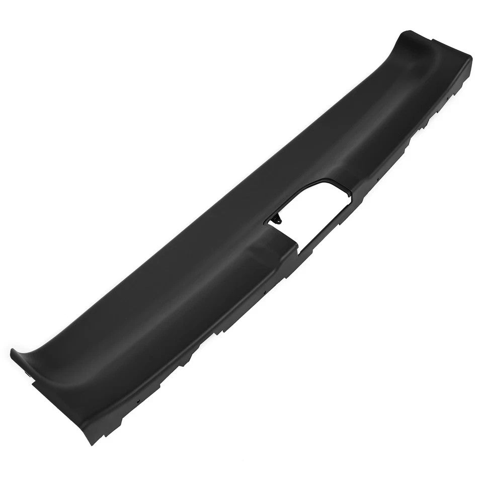 For BMW Z4 2003-2008 Black Front Upper Center Windshield Frame Cover ABS