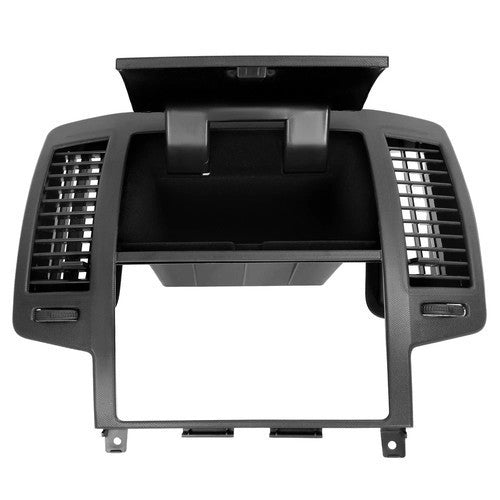 Black For 2005-2006 Nissan Altima Center Dash Radio Bezel Storage Cubby Vent