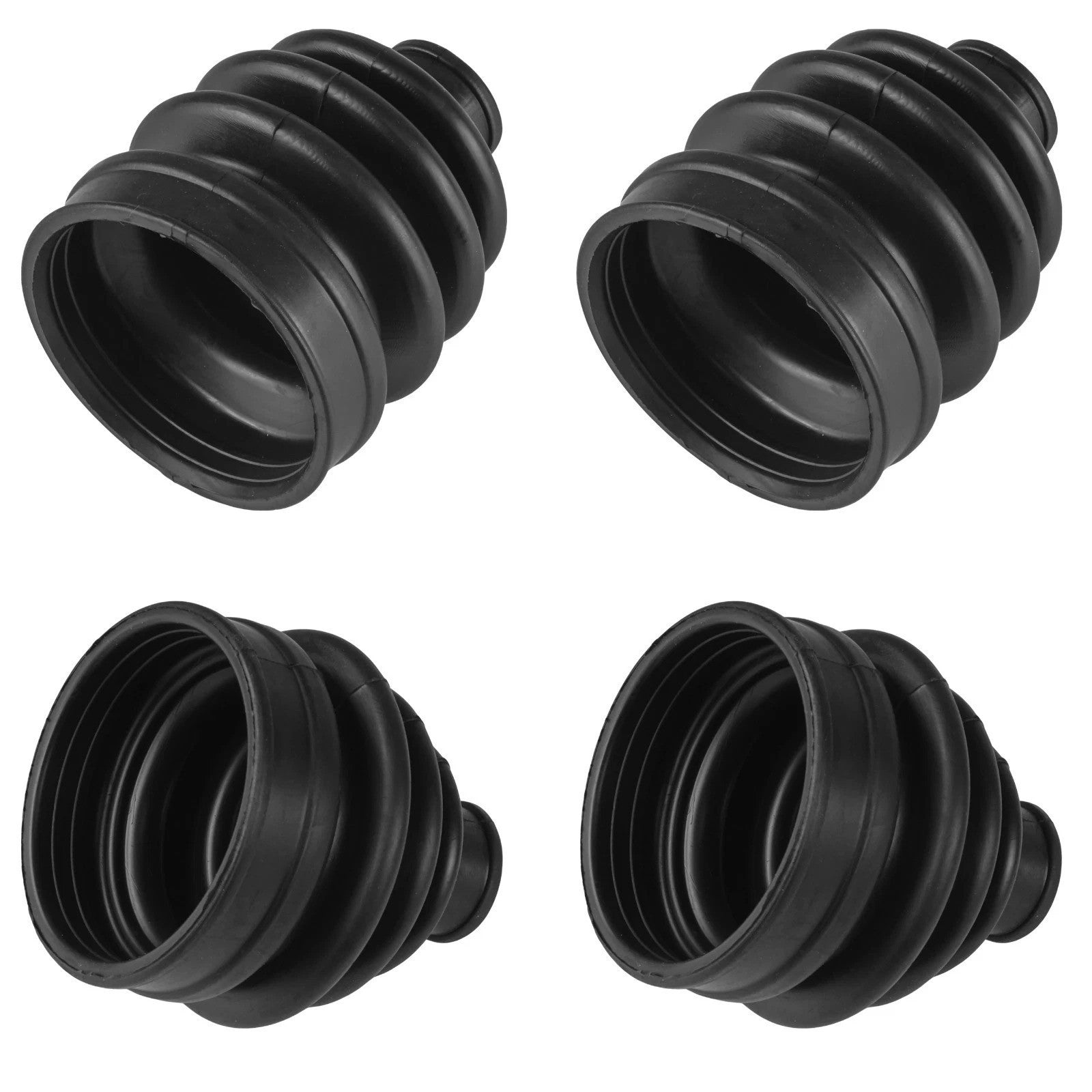 2 Front Axle Inner Outer CV Boot Kit for Kawasaki Mule 2510 KAF620A 4X4 2000