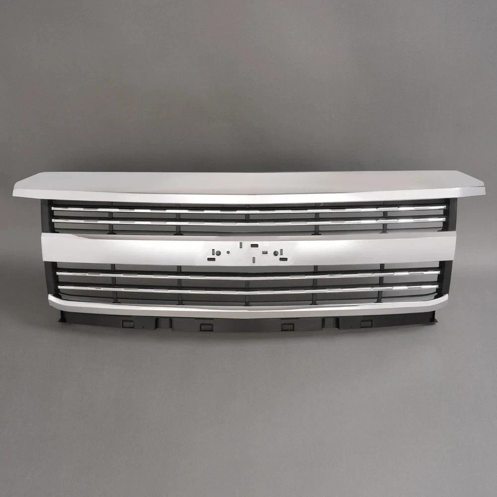 HECASA Chrome Grille Assembly For Chevy Silverado 2500 HD 3500 HD 15-19 23335298
