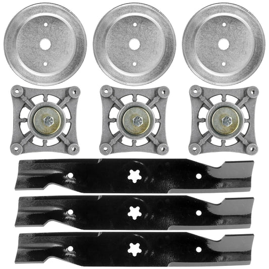54" Deck Spindle & Pulley Blade for Husqvarna YTH2454 YTH24V54 917.279220
