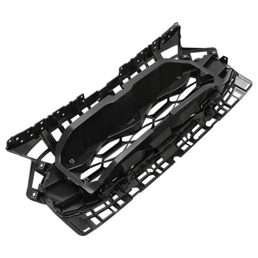 For Honda HRV HR-V 2023-2024 Front Bumper Upper Matte Black Honeycomb Grille