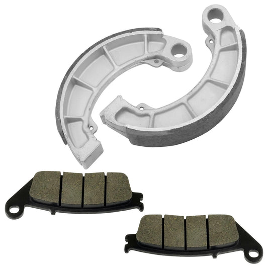 Front Brake Pads & Rear Brake Shoes for Honda VT600C Shadow 600 VLX 2004-2007