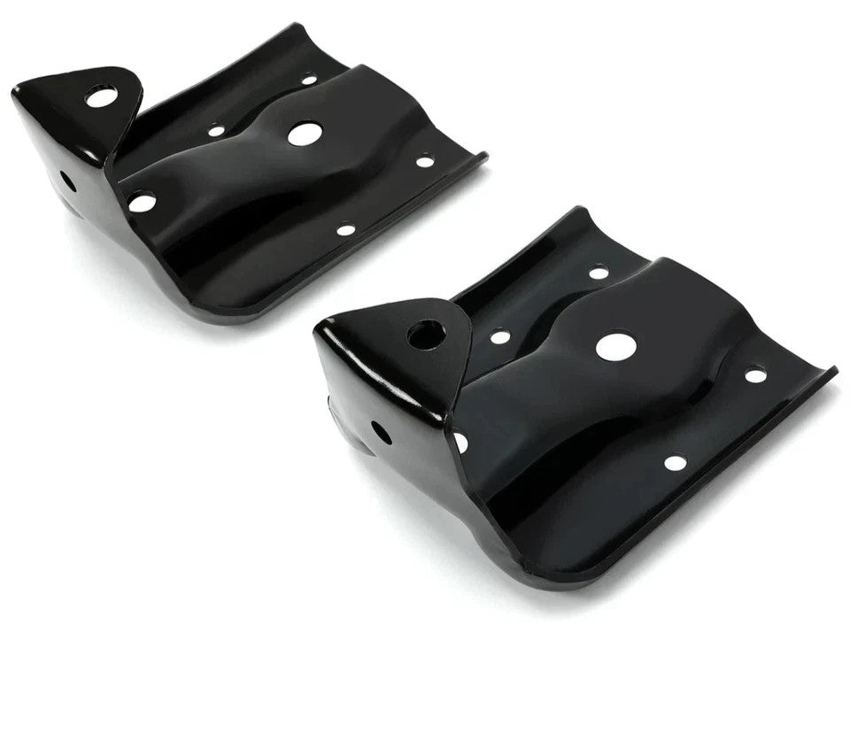 2pcs Rear Leaf Spring Hanger Shackle Bracket Kit for Chevy Silverado GMC Sierra