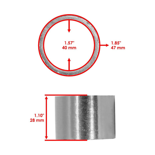 Exhaust Gasket for Suzuki RMZ450 RM-Z450 2005 2006 2007